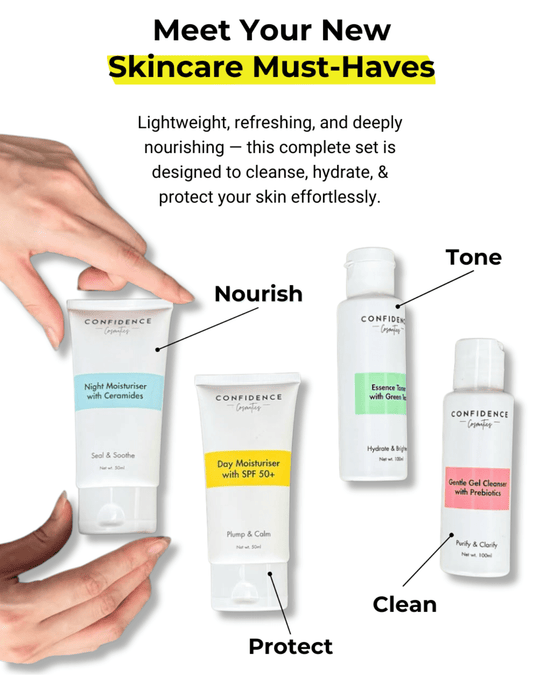 Less Is More : How to Maintain Clear Skin with a Minimal Skincare Routine - Confidence Cosmetics