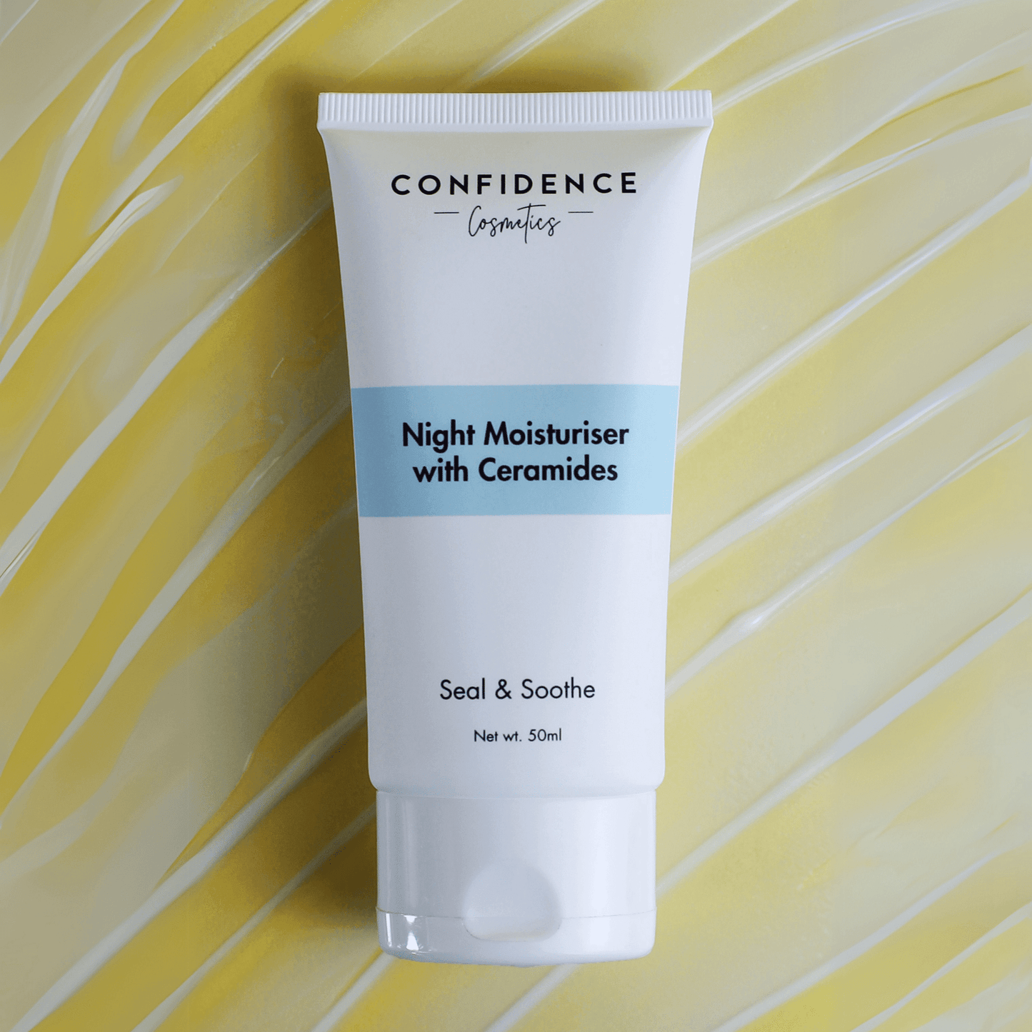 (New Formulation) Seal & Soothe Night Moisturiser with Ceramides - Confidence Cosmetics