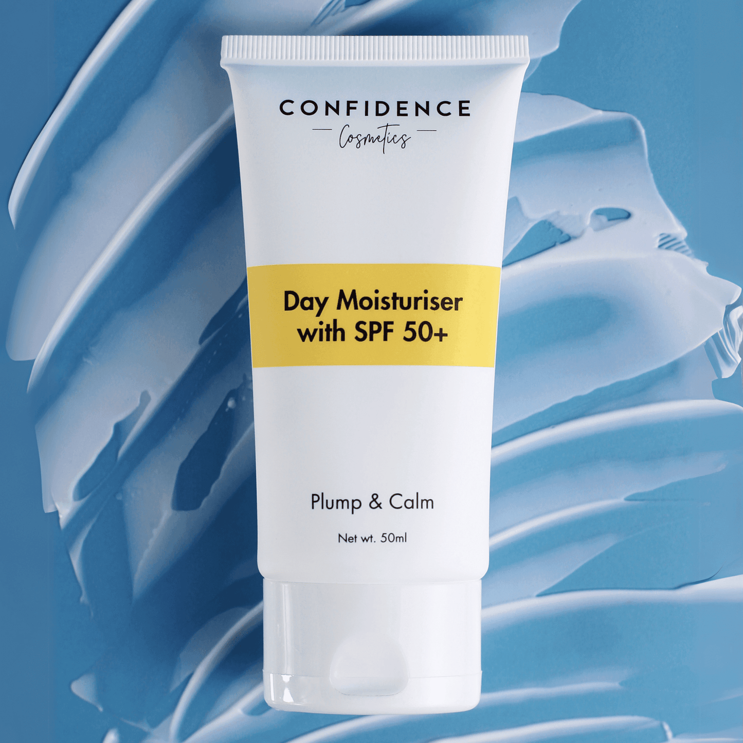(New Formulation) Plump & Calm Day Moisturiser with SPF 50+ - Confidence Cosmetics