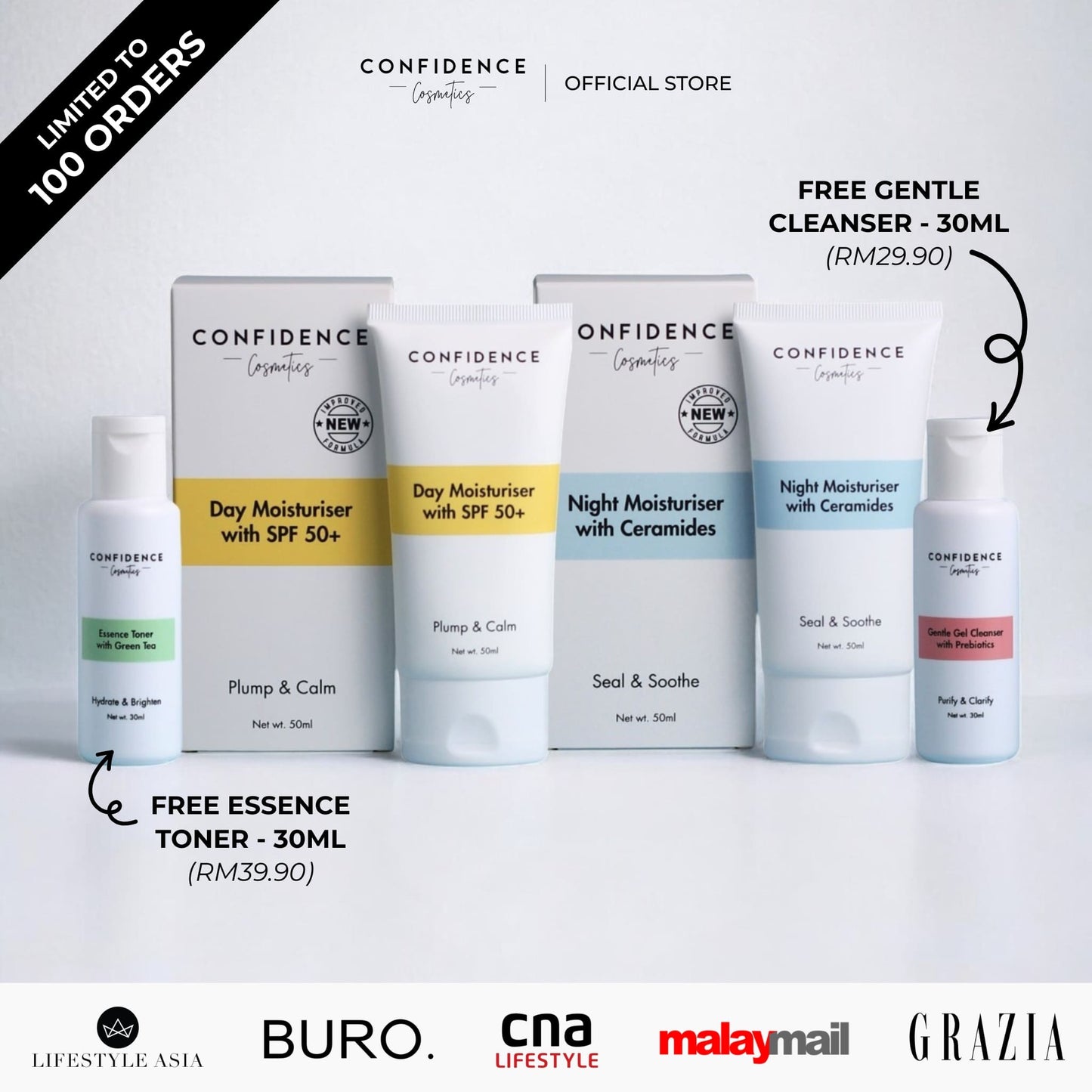The Saver Duo + FREE Minis (Gentle Cleanser & Essence Toner)