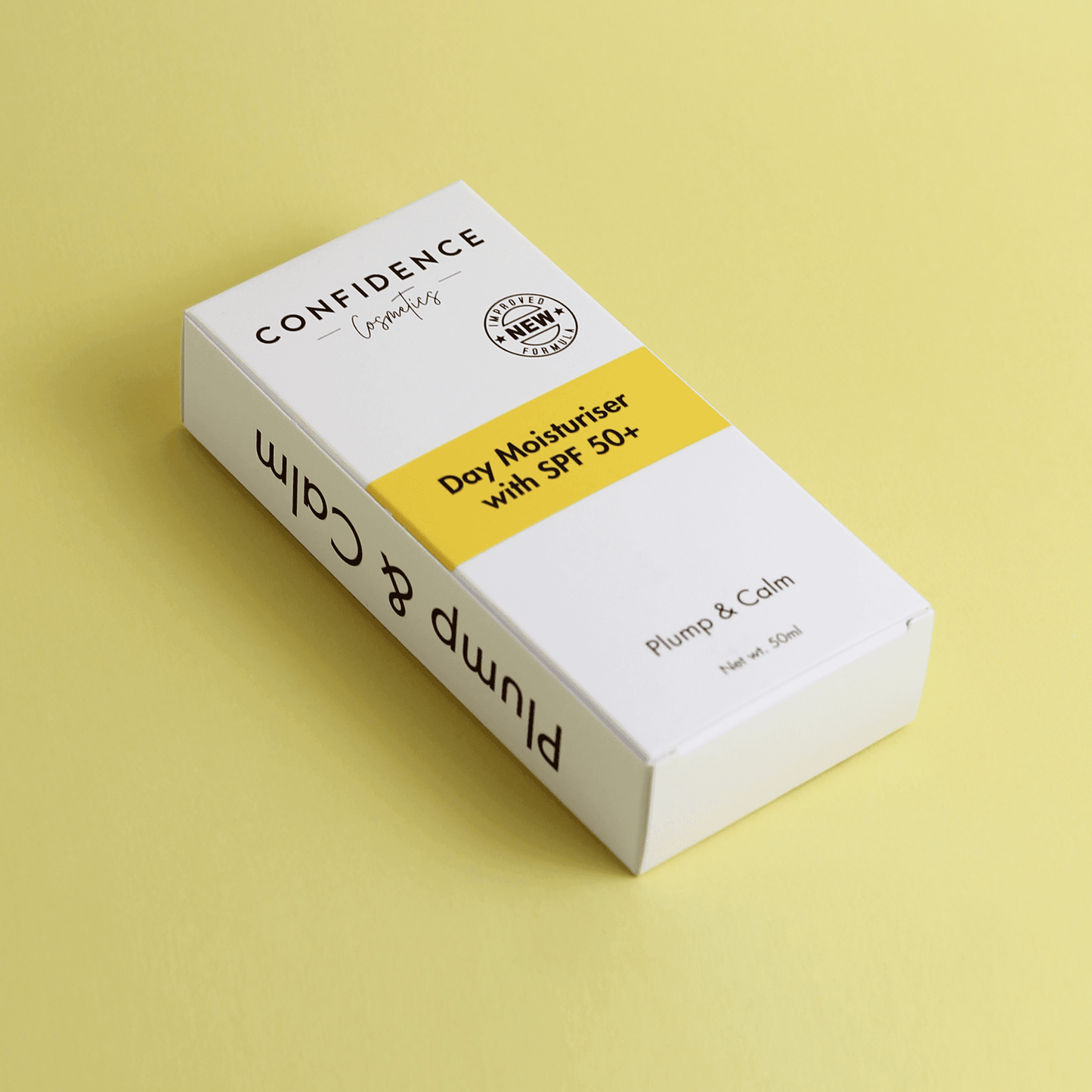 (New Formulation) Plump & Calm Day Moisturiser with SPF 50+ - Confidence Cosmetics
