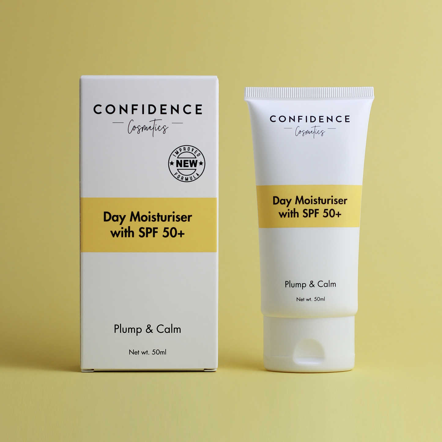 (New Formulation) Plump & Calm Day Moisturiser with SPF 50+