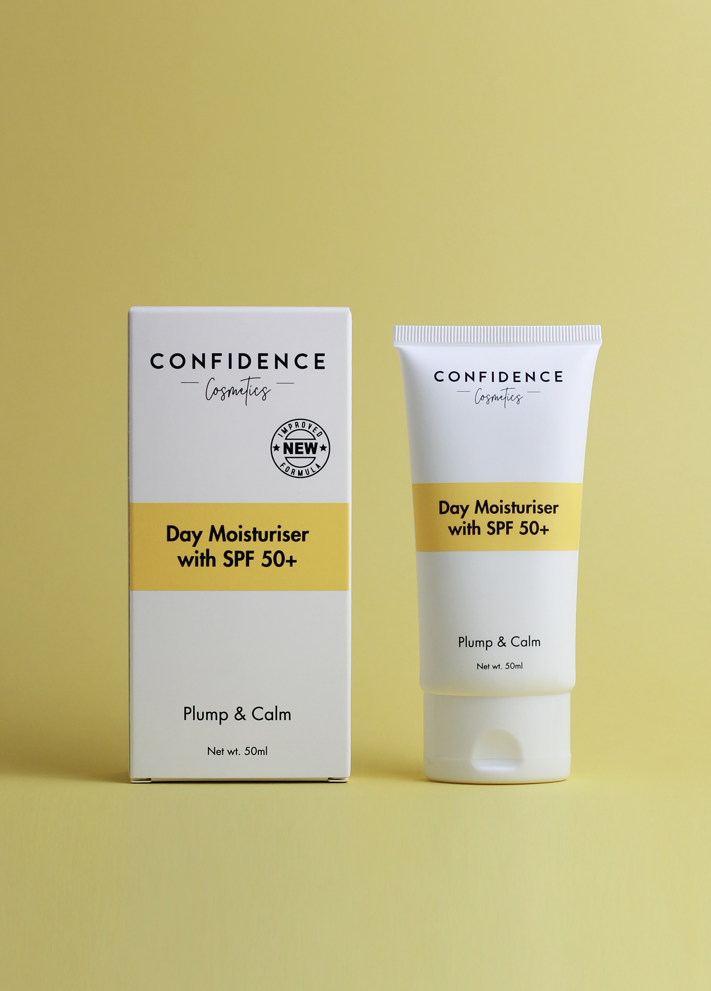 (New Formulation) Plump & Calm Day Moisturiser with SPF 50+