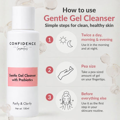 Purify & Clarify Gentle Gel Cleanser With Prebiotics