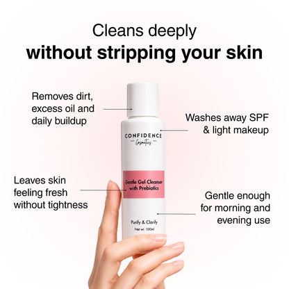 Purify & Clarify Gentle Gel Cleanser With Prebiotics