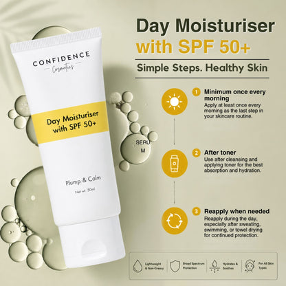 Plump & Calm Day Moisturiser with SPF 50+