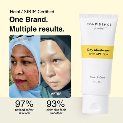 Plump & Calm Day Moisturiser with SPF 50+