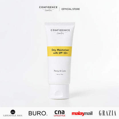 (New Formulation) Plump & Calm Day Moisturiser with SPF 50+