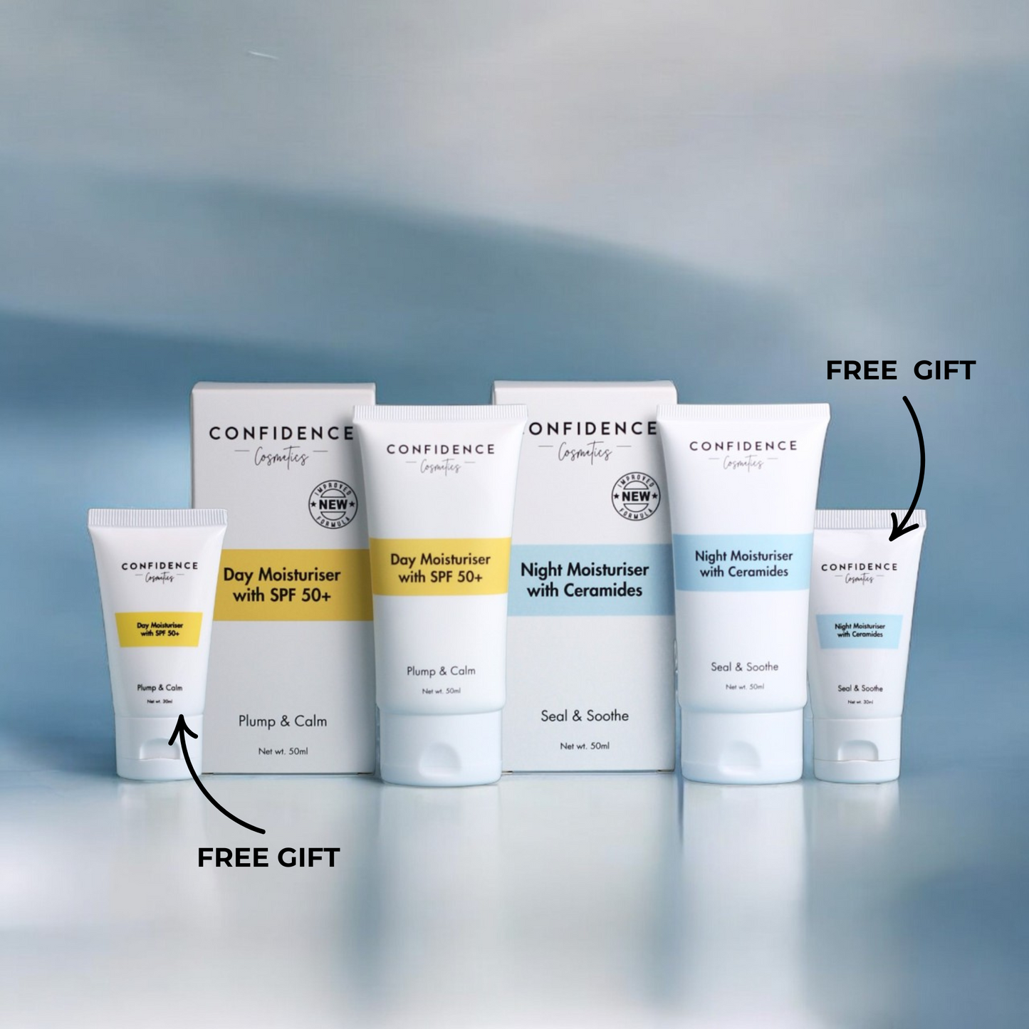 [FREE GIFT Day & Night Moisturiser Mini] The Saver Duo