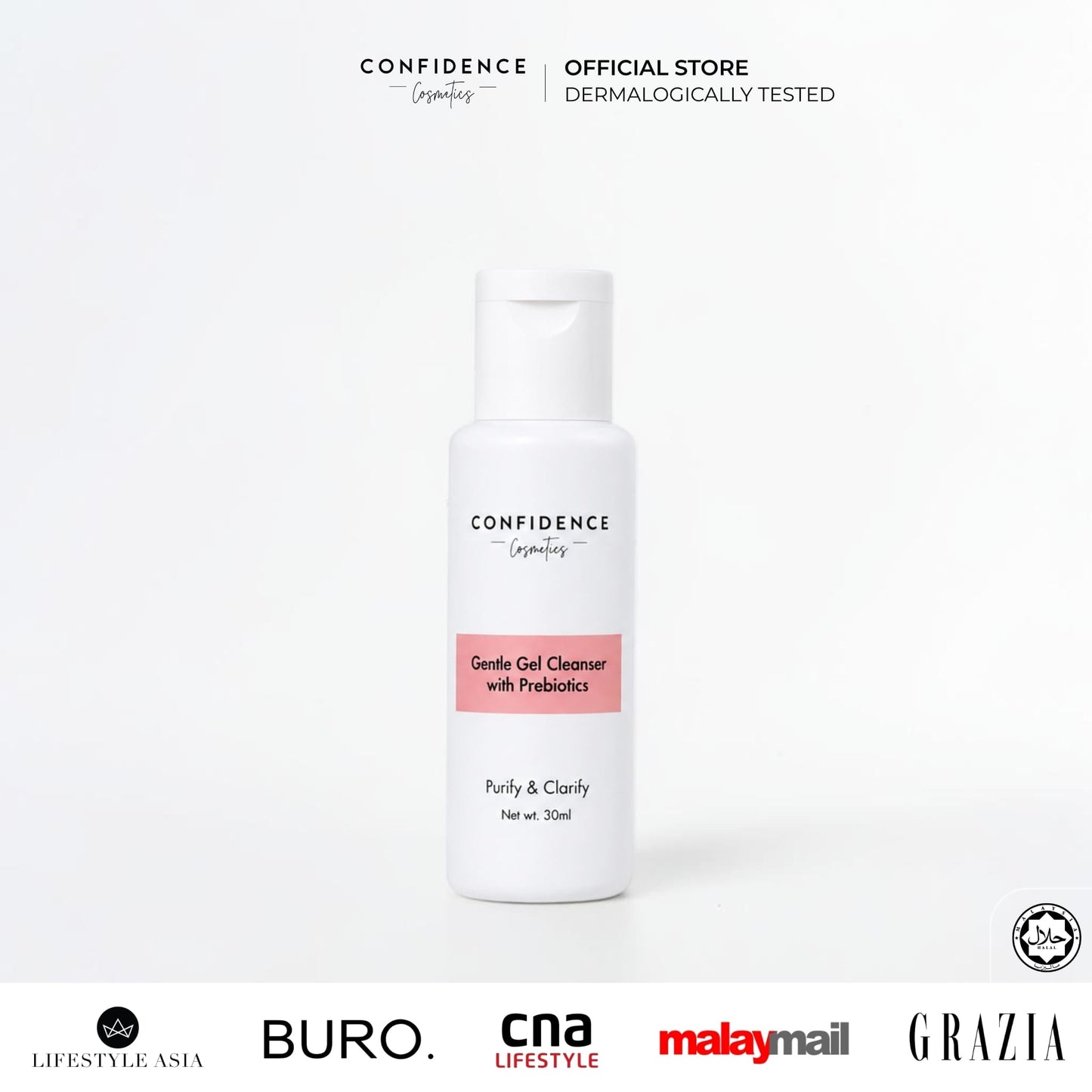 30ml Purify & Clarify Gentle Gel Cleanser With Prebiotics