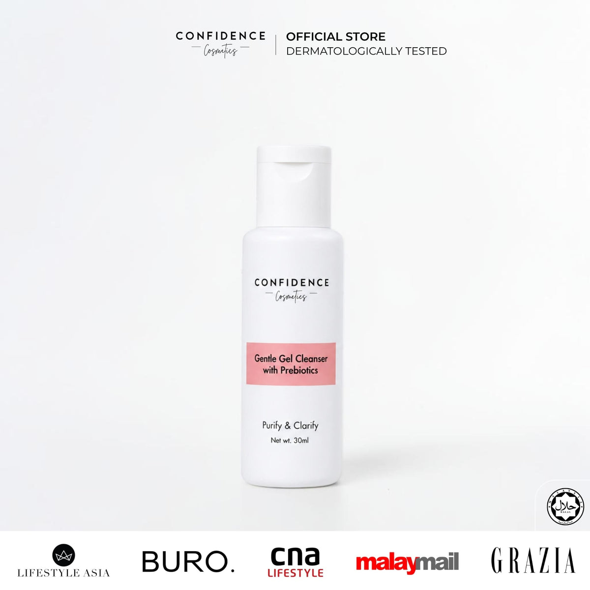 30ml Purify & Clarify Gentle Gel Cleanser With Prebiotics