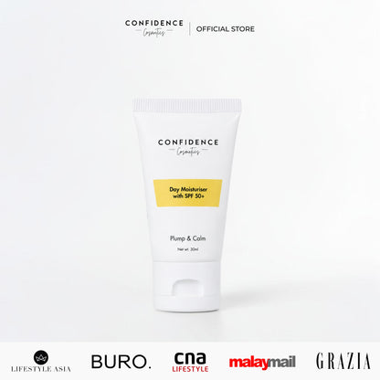 30ml Plump & Calm Day Moisturiser with SPF 50+