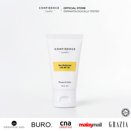 30ml Plump & Calm Day Moisturiser with SPF 50+