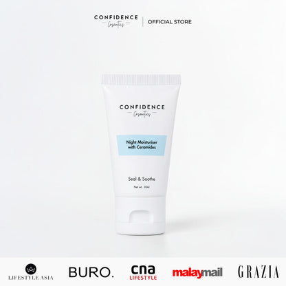 30ml Seal & Soothe Night Moisturiser with Ceramides