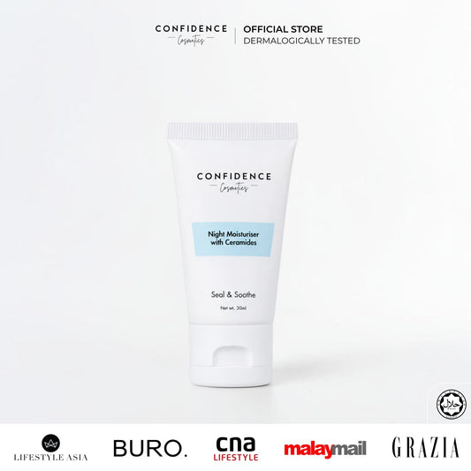 30ml Seal & Soothe Night Moisturiser with Ceramides