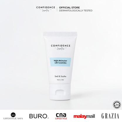 30ml Seal & Soothe Night Moisturiser with Ceramides