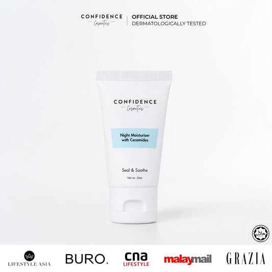 30ml Seal & Soothe Night Moisturiser with Ceramides