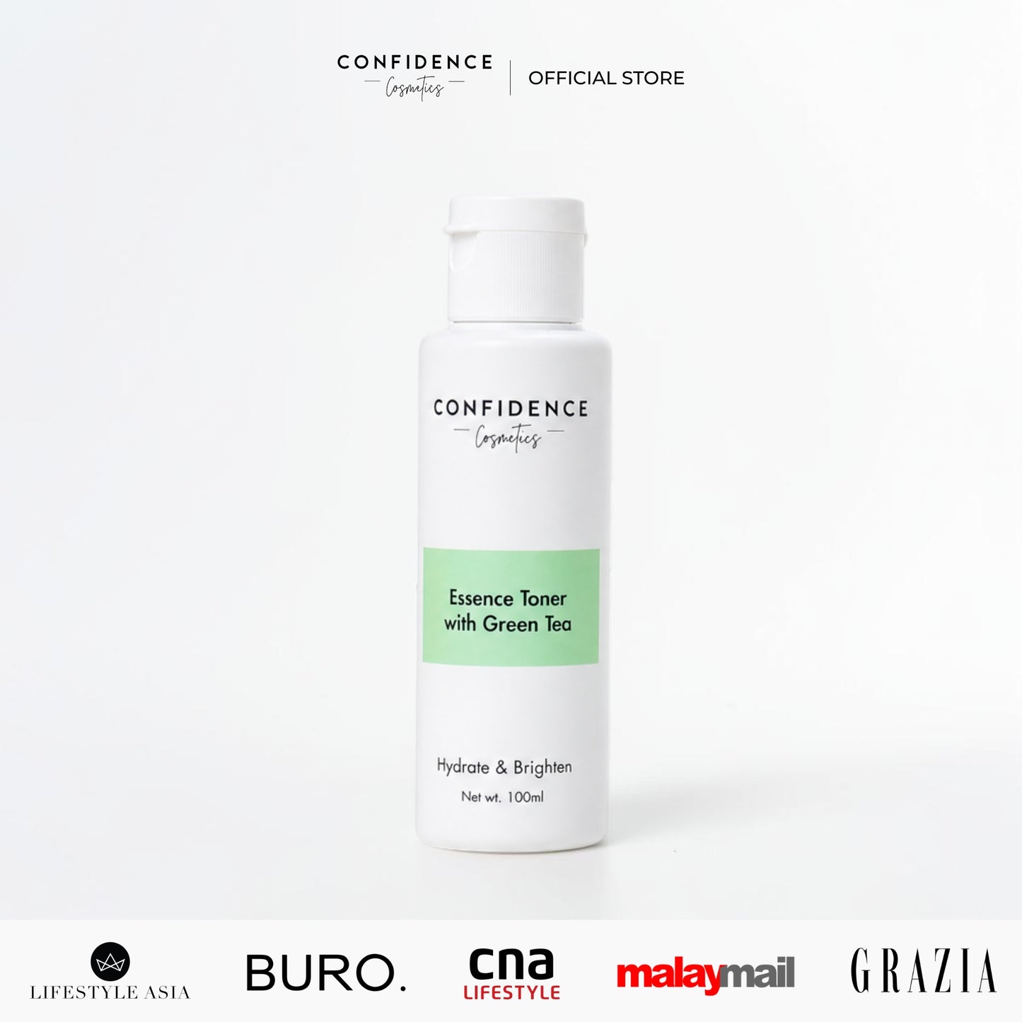 30ml Hydrate & Brighten Essence Toner with Green Tea