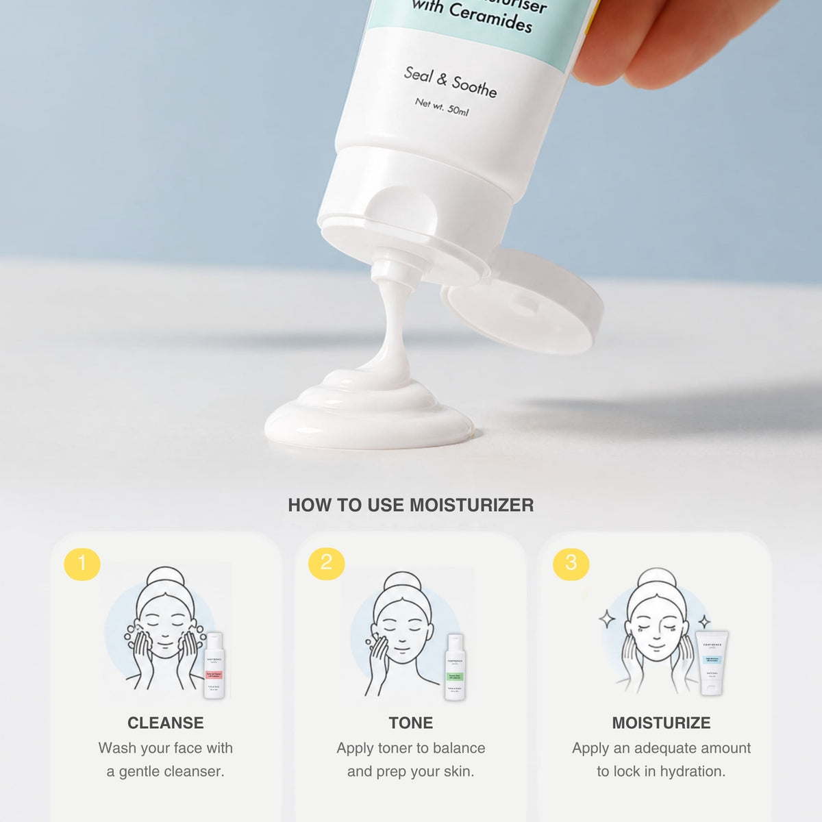 Seal & Soothe Night Moisturiser with Ceramides
