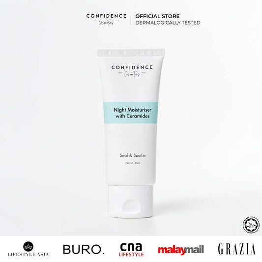 Seal & Soothe Night Moisturiser with Ceramides