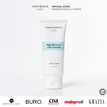 Seal & Soothe Night Moisturiser with Ceramides