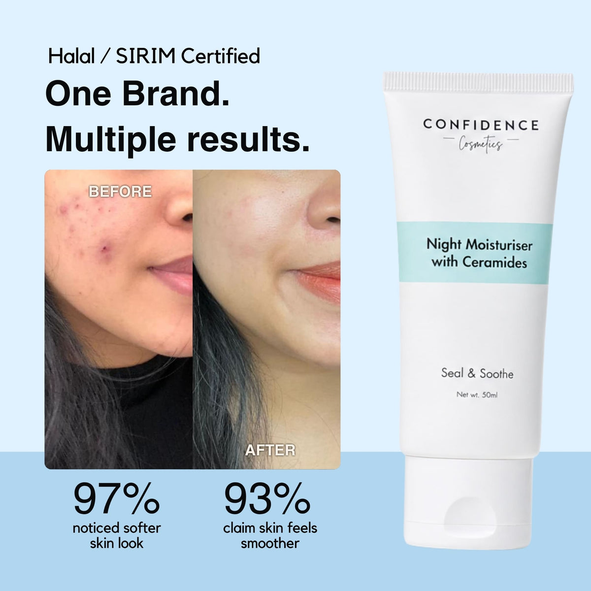 Seal & Soothe Night Moisturiser with Ceramides