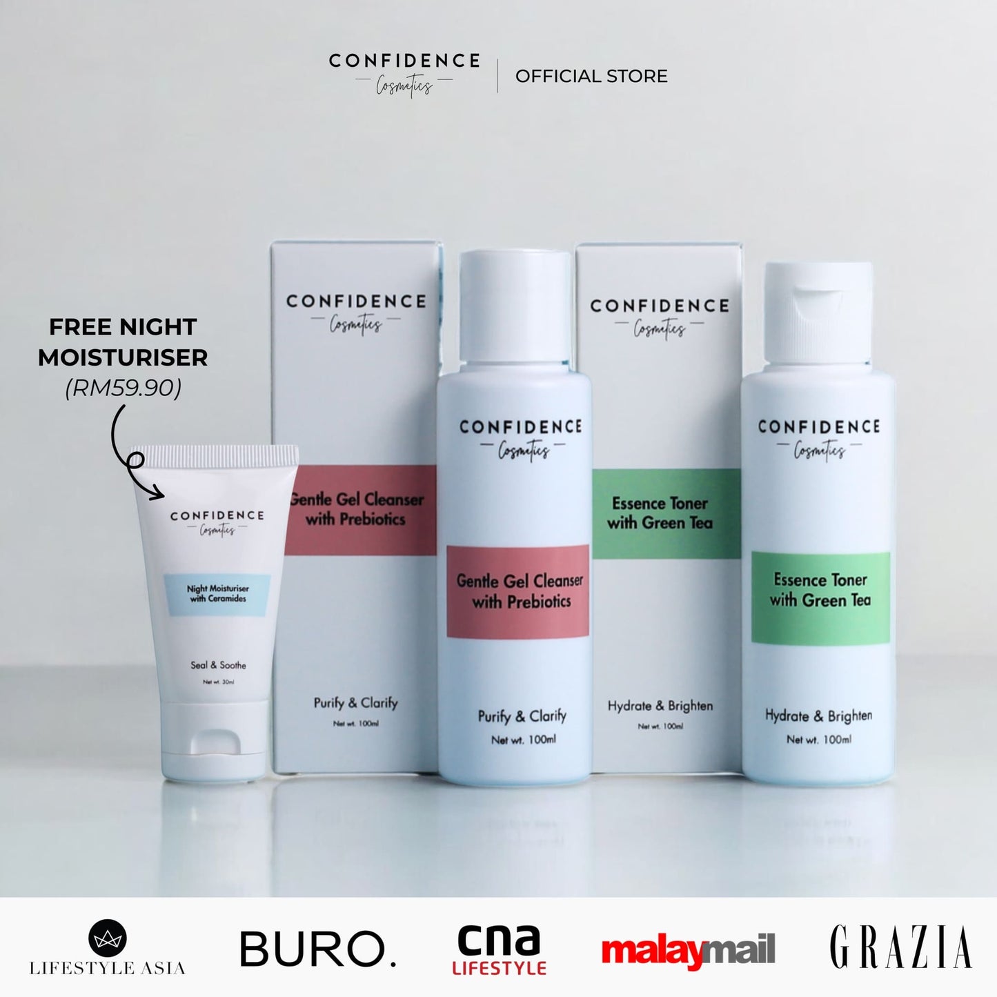 The Hero Duo + FREE Night Moisturiser (30ml)