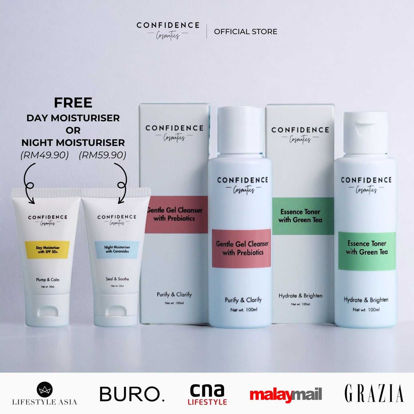 The Hero Duo + FREE Mini (Day OR Night Moisturiser)