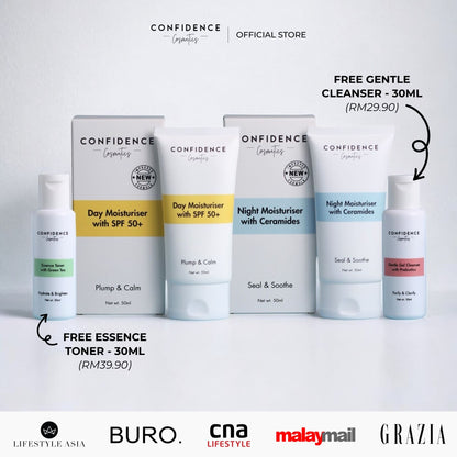 The Saver Duo + FREE Minis (Gentle Cleanser & Essence Toner)