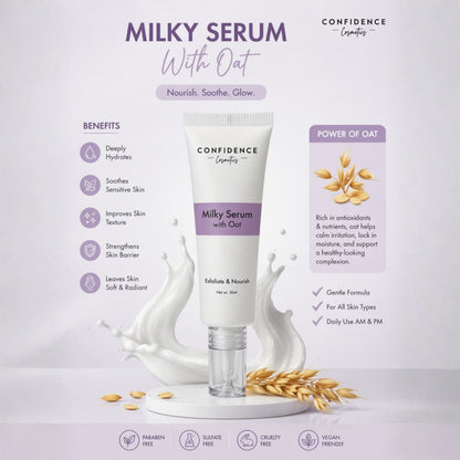 (New) Exfoliate & Nourish Milky Serum with Oat