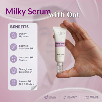 (New) Exfoliate & Nourish Milky Serum with Oat