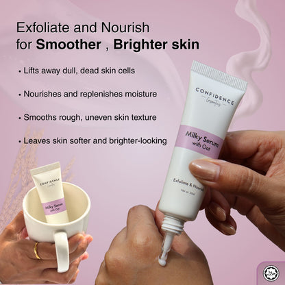 (New) Exfoliate & Nourish Milky Serum with Oat