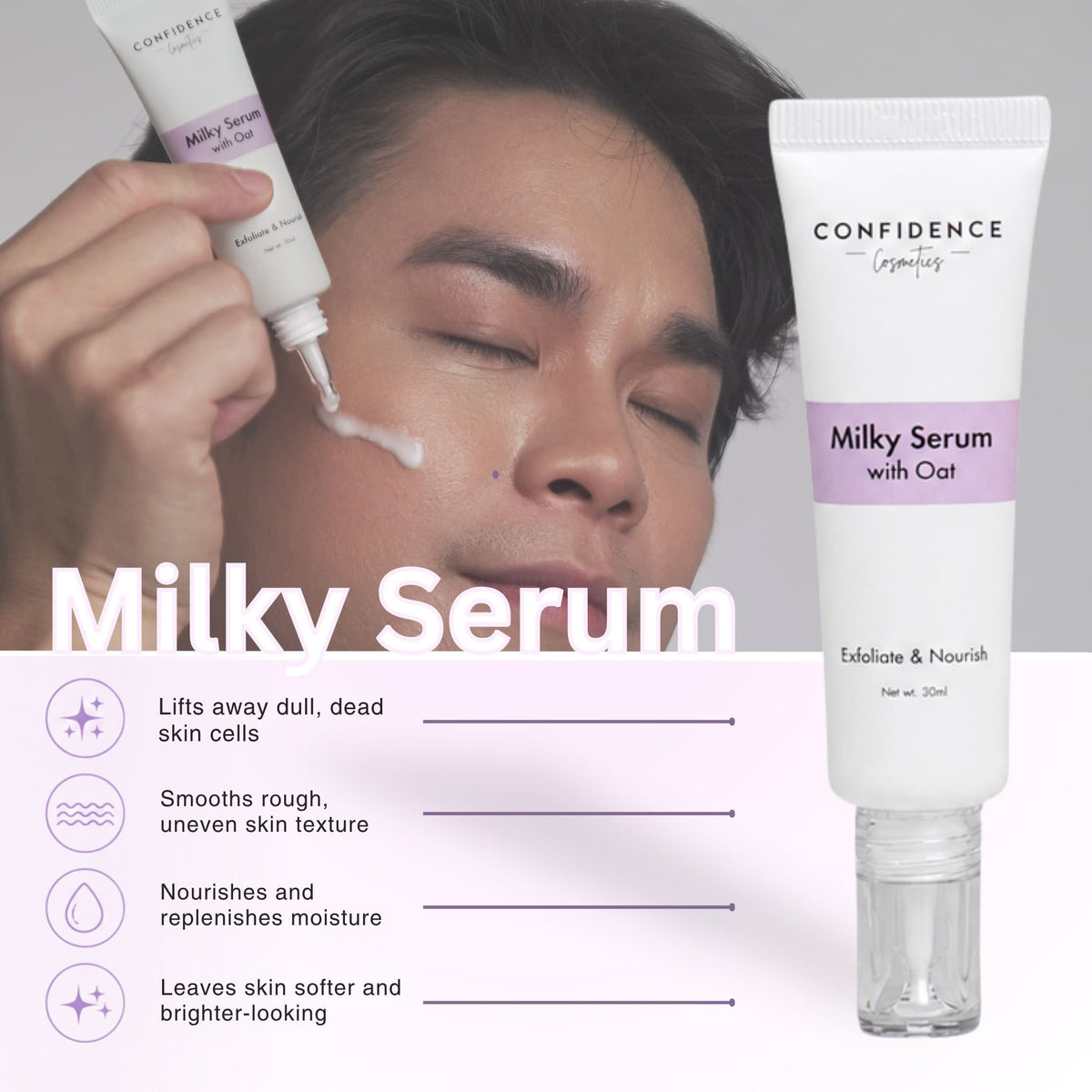 (New) Exfoliate & Nourish Milky Serum with Oat