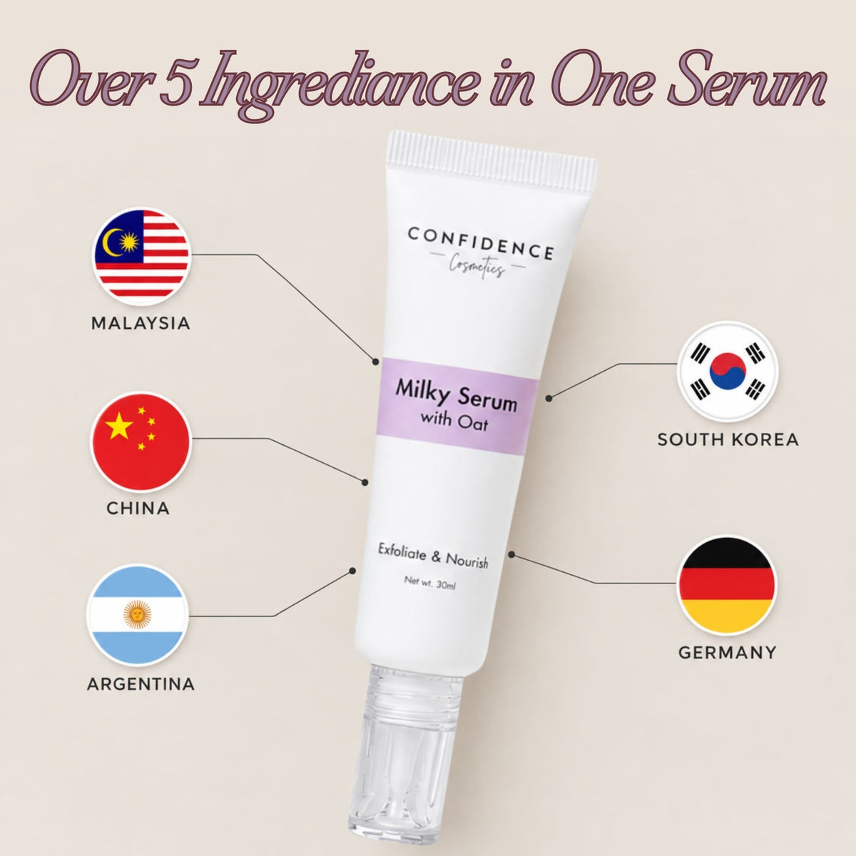 (New) Exfoliate & Nourish Milky Serum with Oat