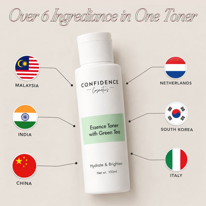 Hydrate & Brighten Essence Toner with Green Tea