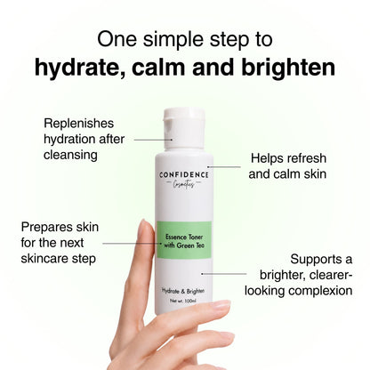 Hydrate & Brighten Essence Toner with Green Tea